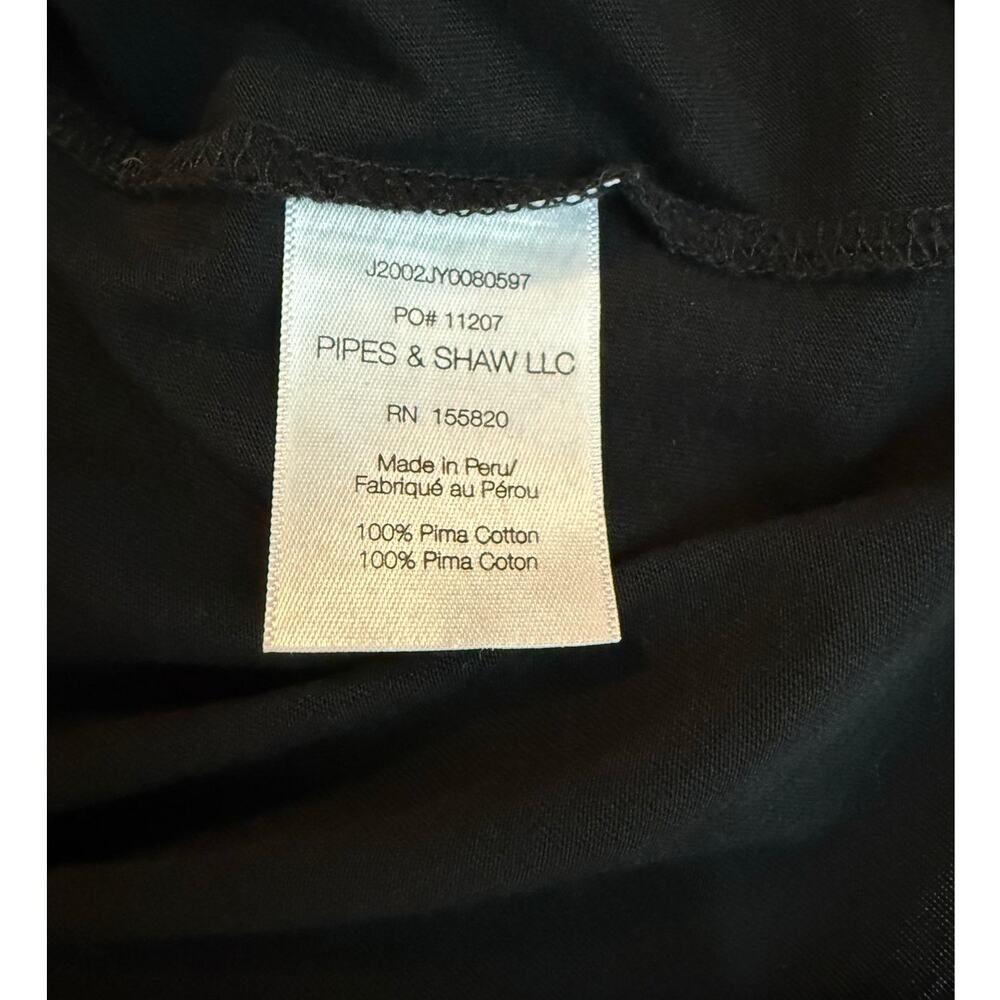 Veronica Beard Black Puff Sleeve Basic Classic Te… - image 5